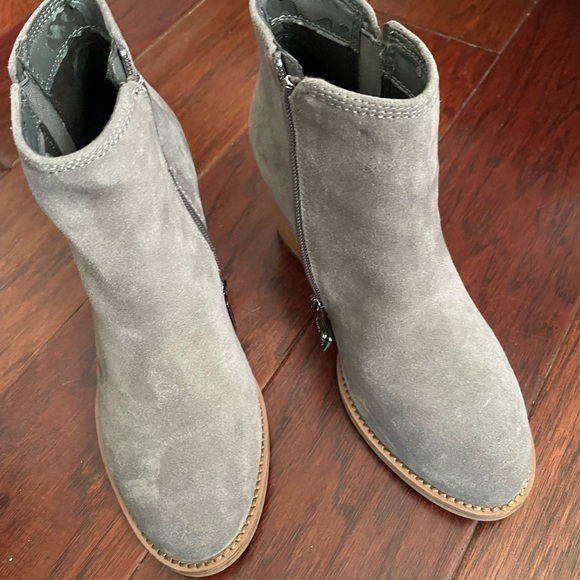 BLONDO BOOTS grey size 6 1/2 - Picture 1 of 4